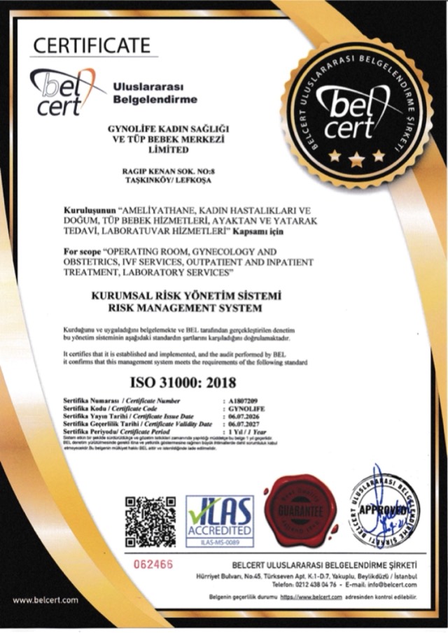 ISO 31000:2018 Risk Management System &ndash; GynoLife